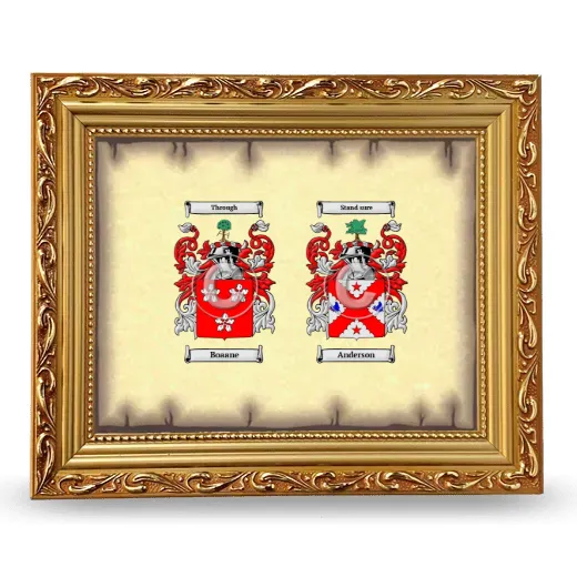 Anniversary Framed - Gold