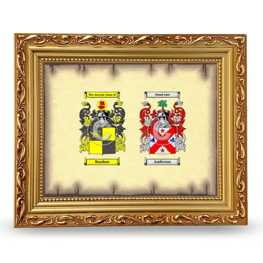 Anniversary Framed - Gold