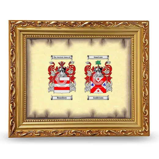 Anniversary Framed - Gold