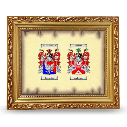 Anniversary Framed - Gold