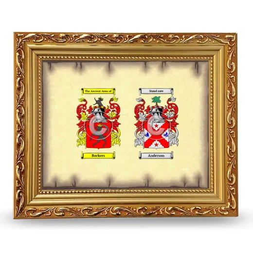 Anniversary Framed - Gold