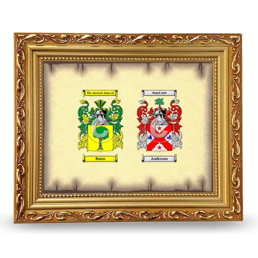 Anniversary Framed - Gold