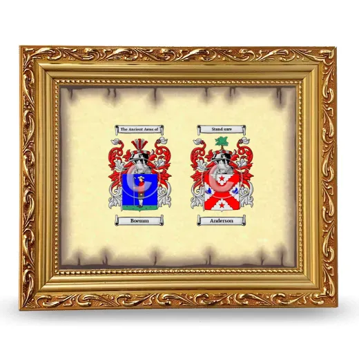 Anniversary Framed - Gold