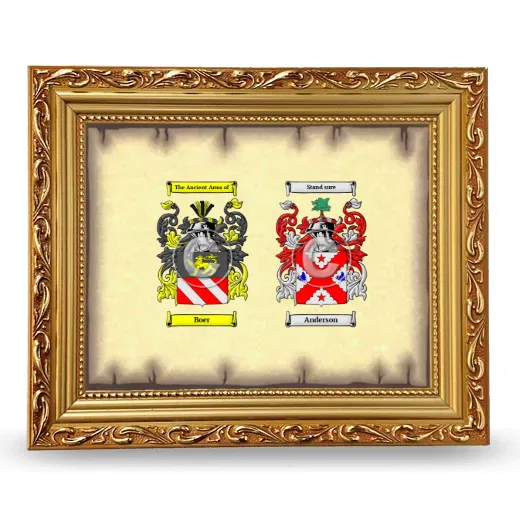 Anniversary Framed - Gold