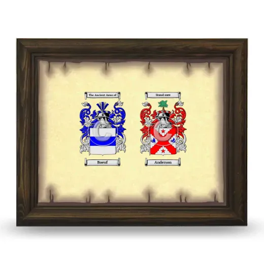 Anniversary Framed - Brown