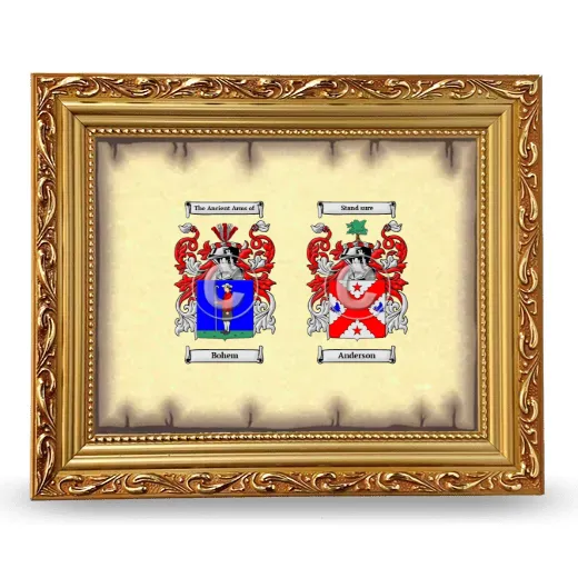 Anniversary Framed - Gold