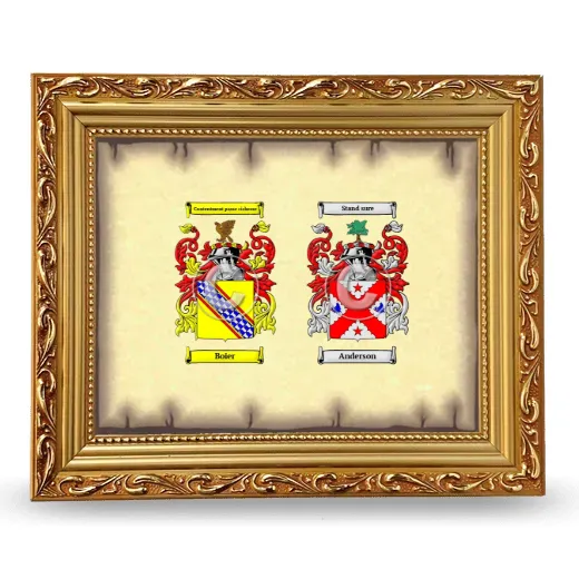 Anniversary Framed - Gold