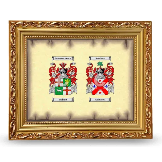 Anniversary Framed - Gold