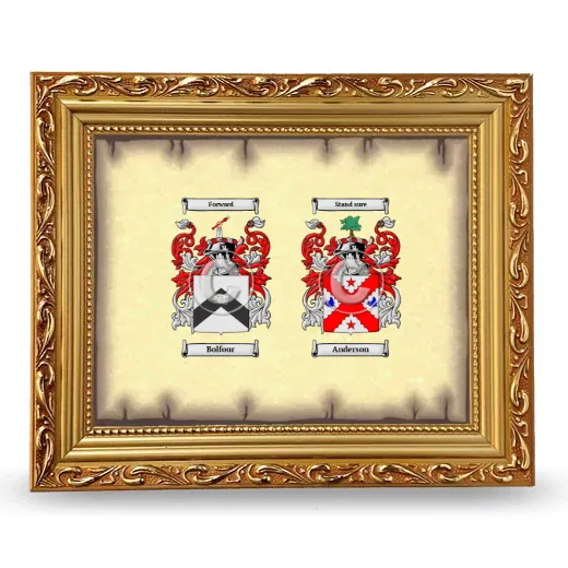 Anniversary Framed - Gold