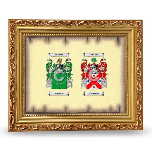 Anniversary Framed - Gold