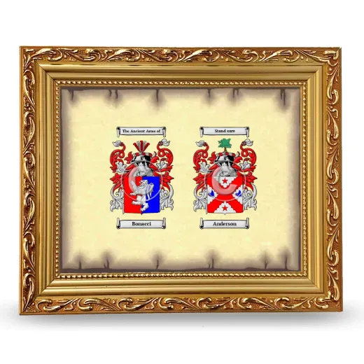 Anniversary Framed - Gold