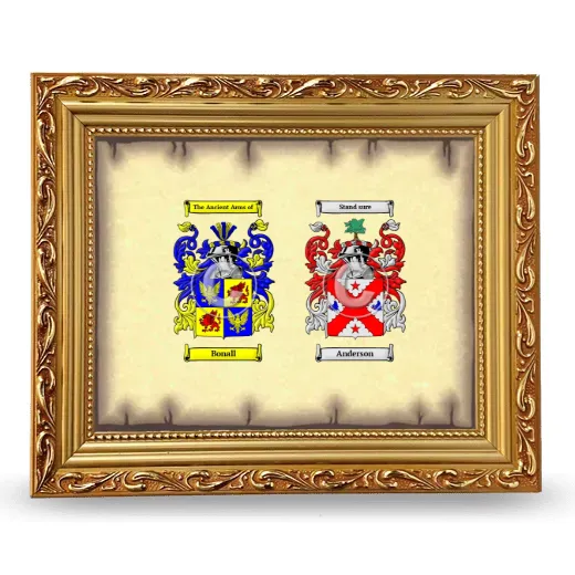 Anniversary Framed - Gold