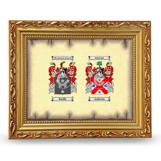 Anniversary Framed - Gold