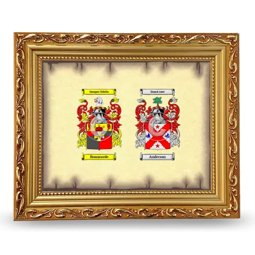 Anniversary Framed - Gold