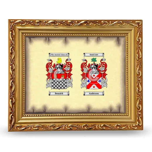 Anniversary Framed - Gold