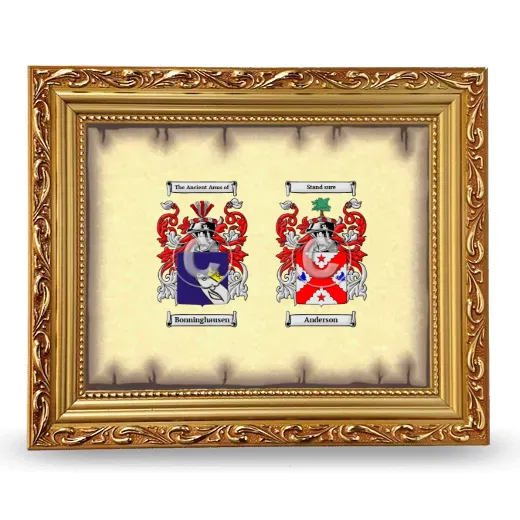 Anniversary Framed - Gold