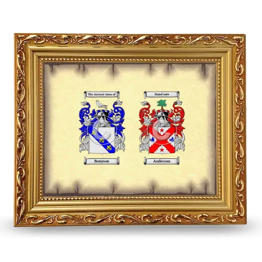 Anniversary Framed - Gold