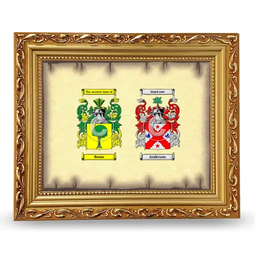 Anniversary Framed - Gold