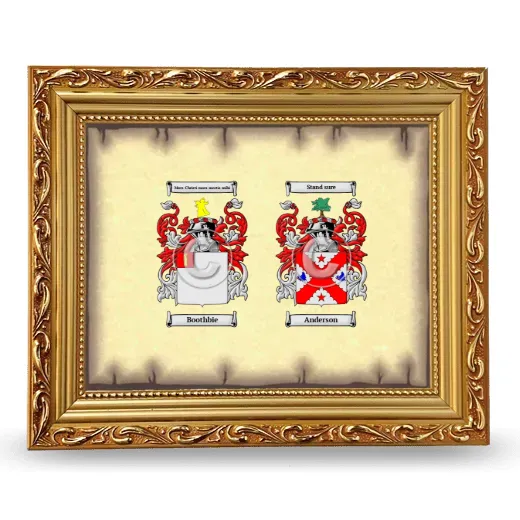 Anniversary Framed - Gold