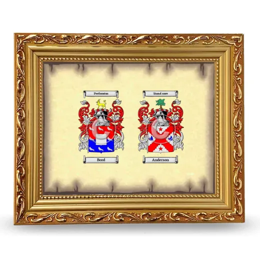 Anniversary Framed - Gold