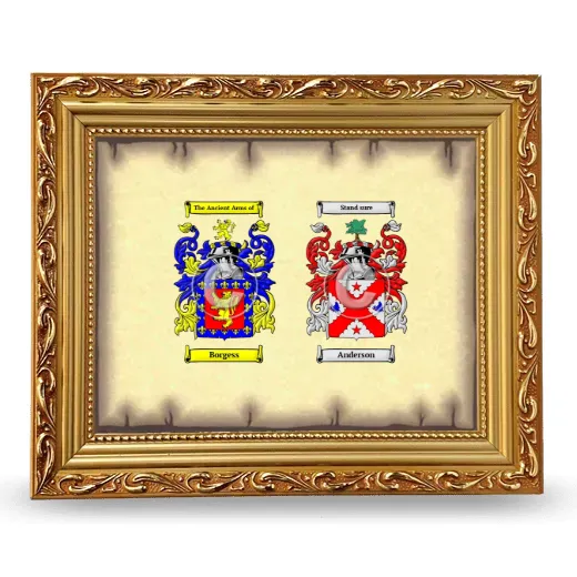 Anniversary Framed - Gold