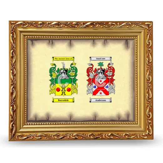 Anniversary Framed - Gold