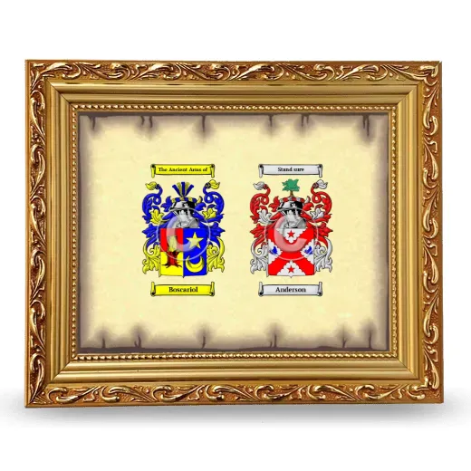 Anniversary Framed - Gold