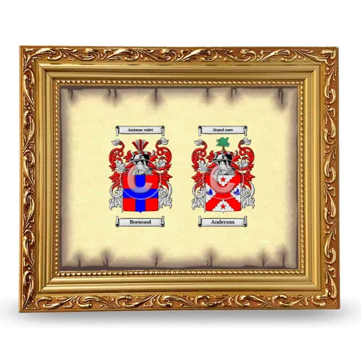 Anniversary Framed - Gold