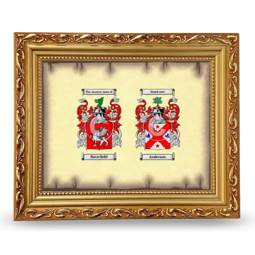 Anniversary Framed - Gold