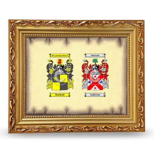 Anniversary Framed - Gold