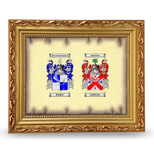 Anniversary Framed - Gold