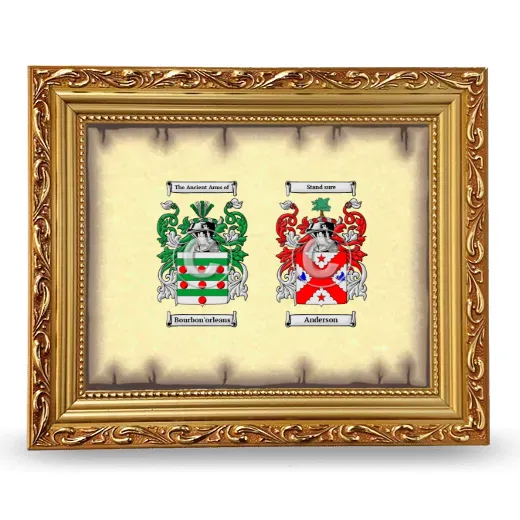 Anniversary Framed - Gold