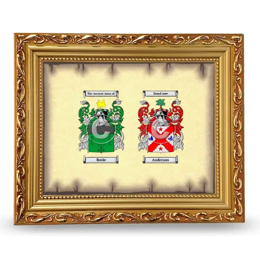 Anniversary Framed - Gold