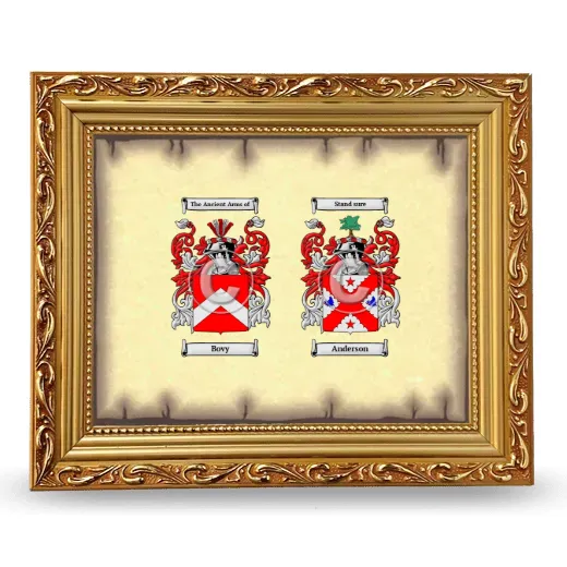 Anniversary Framed - Gold