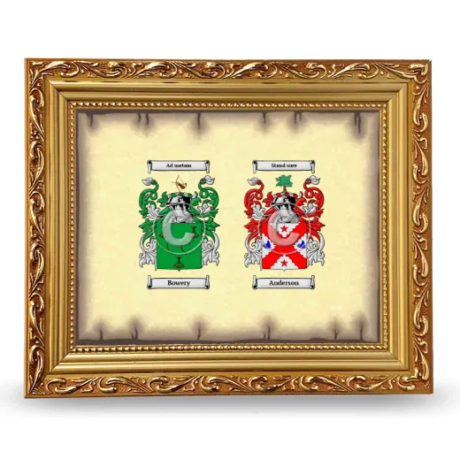 Anniversary Framed - Gold