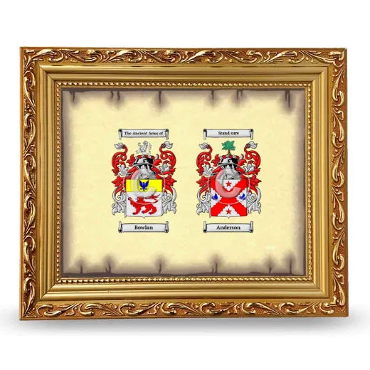 Anniversary Framed - Gold