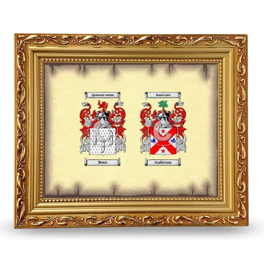 Anniversary Framed - Gold