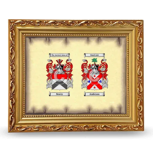 Anniversary Framed - Gold