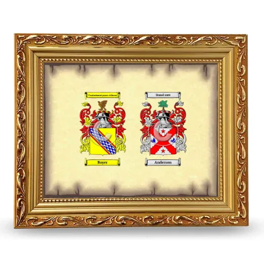 Anniversary Framed - Gold