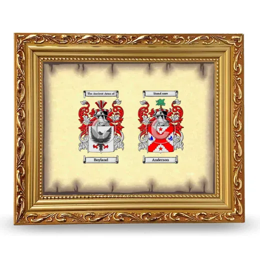 Anniversary Framed - Gold