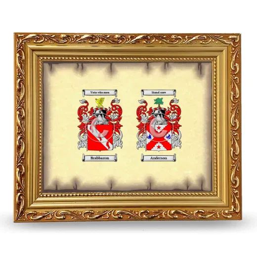 Anniversary Framed - Gold