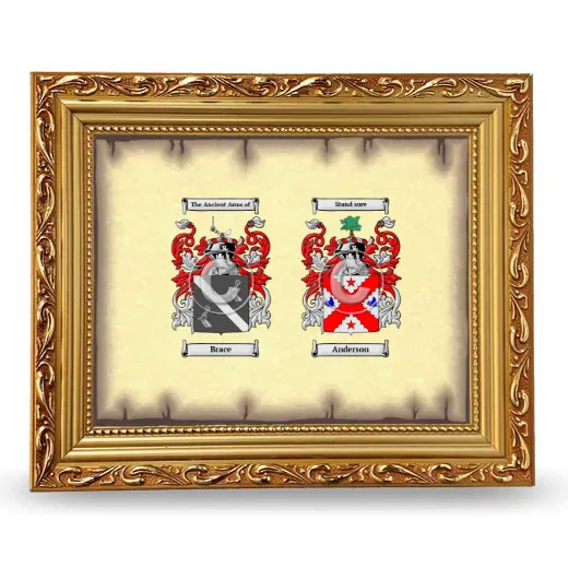 Anniversary Framed - Gold