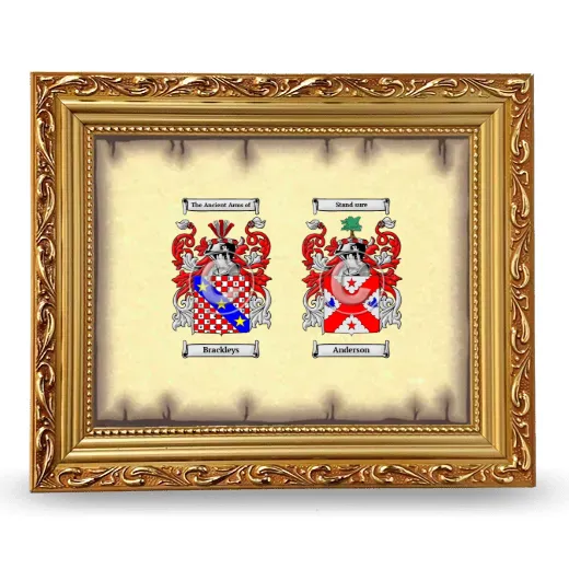 Anniversary Framed - Gold