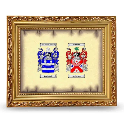 Anniversary Framed - Gold