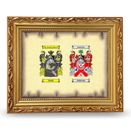 Anniversary Framed - Gold