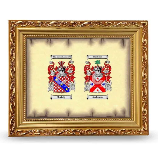 Anniversary Framed - Gold