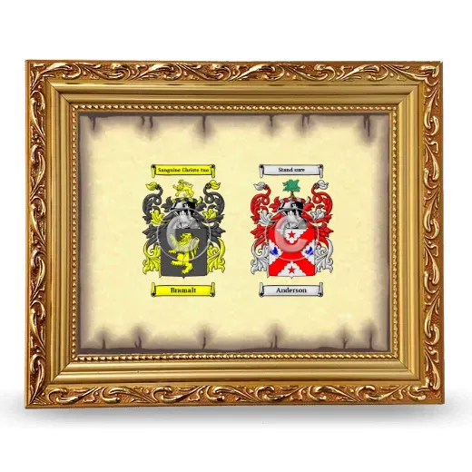 Anniversary Framed - Gold