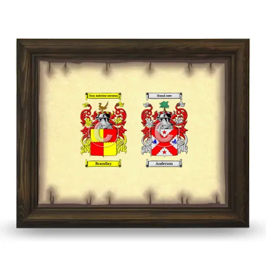 Anniversary Framed - Brown