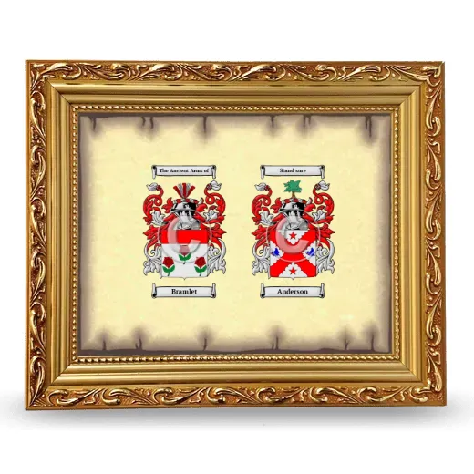 Anniversary Framed - Gold