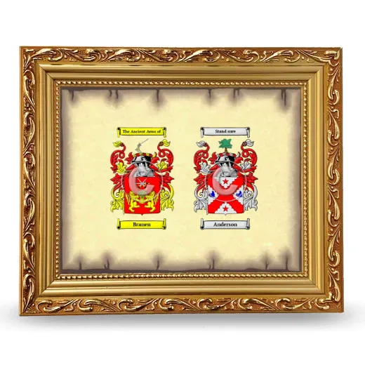 Anniversary Framed - Gold